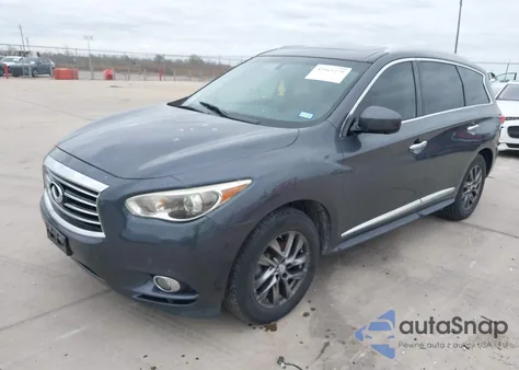 2013 Infiniti Jx35 z USA, uszkodzony, nr VIN 5N1AL0MM4DC325842